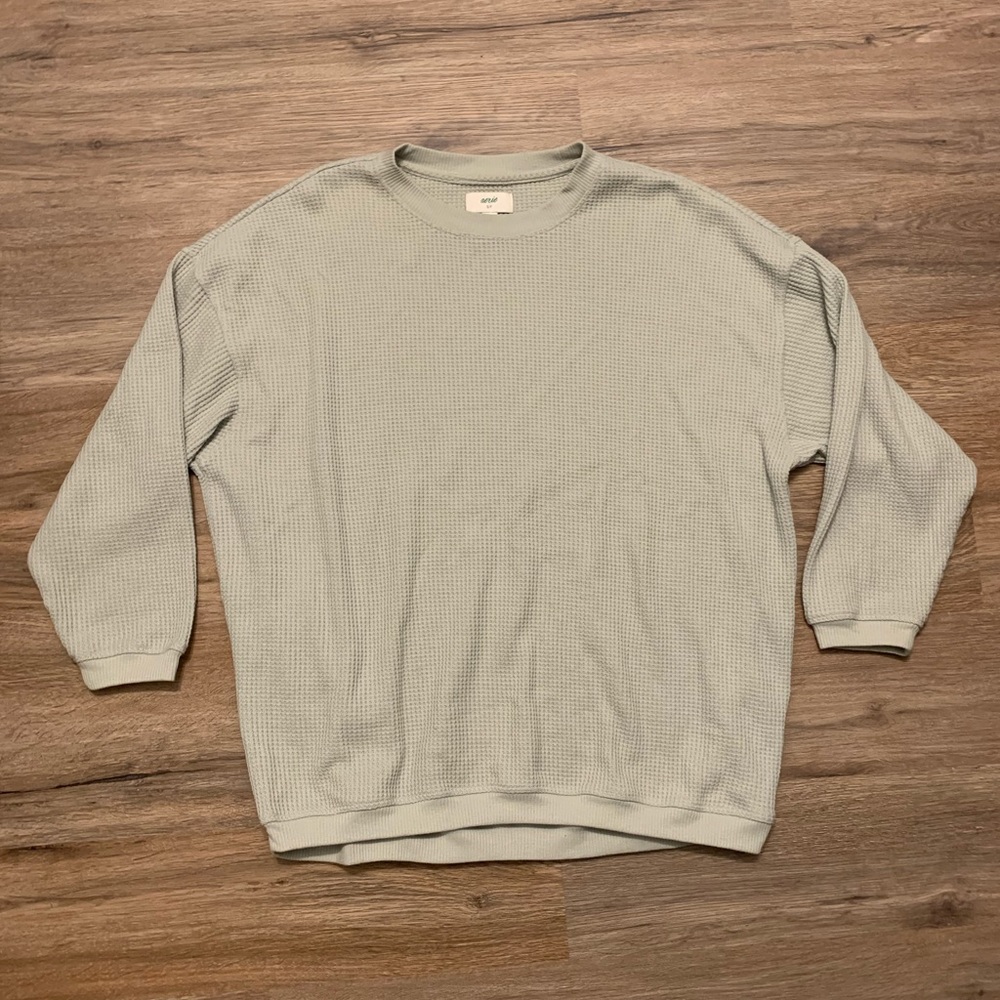 Aerie waffle knit long sleeve